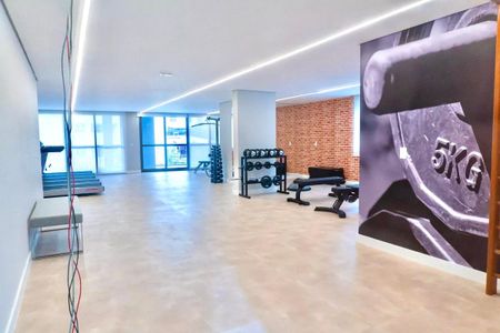 Apartamento para alugar com 38m², 1 quarto e sem vaga Apartamento para alugar com 38m², 1 quarto e sem vagaÁrea comum - Academia