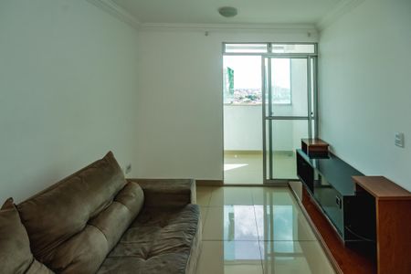 Sala de apartamento para alugar com 3 quartos, 90m² em São Sebastião, Belo Horizonte
