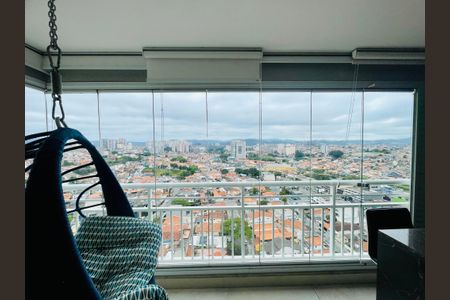 Apartamento para alugar com 94m², 3 quartos e 2 vagas Apartamento para alugar com 94m², 3 quartos e 2 vagasVista da Varanda da Sala