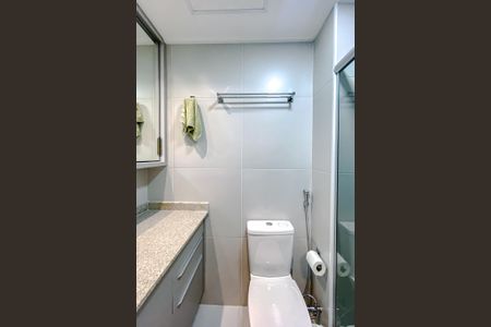 Banheiro de apartamento para alugar com 1 quarto, 21m² em Paraíso, São Paulo