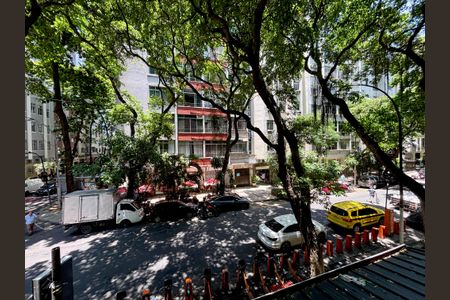 Sala - vista de apartamento para alugar com 2 quartos, 50m² em Copacabana, Rio de Janeiro