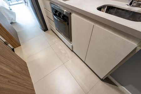 Studio para alugar com 21m², 1 quarto e sem vaga Studio para alugar com 21m², 1 quarto e sem vagaCozinha