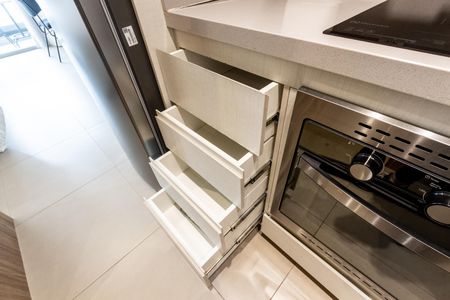 Studio para alugar com 21m², 1 quarto e sem vaga Studio para alugar com 21m², 1 quarto e sem vagaCozinha