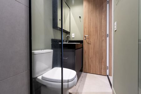 Studio para alugar com 21m², 1 quarto e sem vaga Studio para alugar com 21m², 1 quarto e sem vagaBanheiro