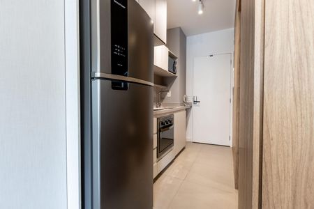 Studio para alugar com 21m², 1 quarto e sem vaga Studio para alugar com 21m², 1 quarto e sem vagaCozinha