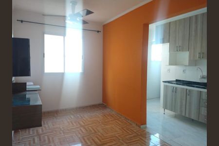 Sala de apartamento à venda com 2 quartos, 54m² em Parque Residencial Jundiaí, Jundiaí