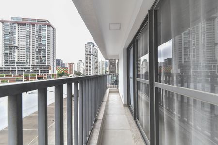 Studio à venda com 37m², 1 quarto e sem vagaVaranda