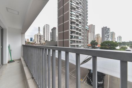 Studio à venda com 37m², 1 quarto e sem vagaVaranda