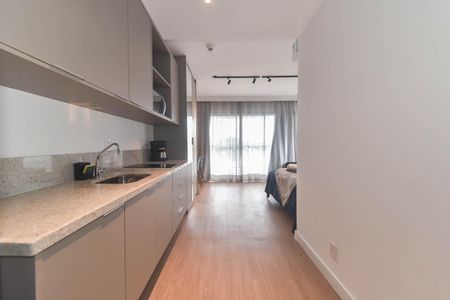 Studio à venda com 37m², 1 quarto e sem vagaCozinha