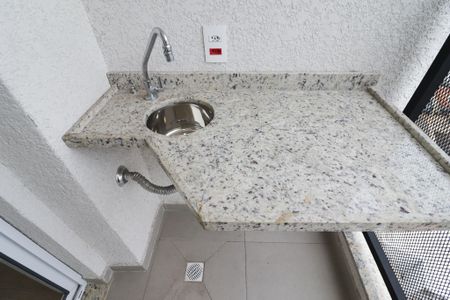 Apartamento à venda com 47m², 2 quartos e 1 vagaVaranda