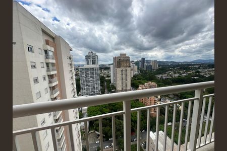 Apartamento para alugar com 50m², 1 quarto e 1 vaga Apartamento para alugar com 50m², 1 quarto e 1 vagaSacada da Sala