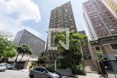 Apartamento à venda com 36m², 1 quarto e 1 vagaFachada