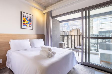 Studio de apartamento para alugar com 1 quarto, 27m² em Cerqueira César, São Paulo