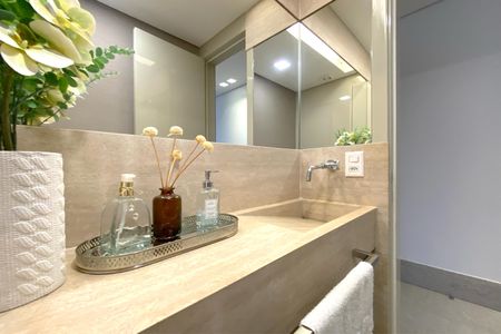 Apartamento à venda com 160m², 4 quartos e 4 vagasLavabo da Sala