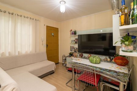 Sala de apartamento à venda com 2 quartos, 42m² em Fazenda da Juta, São Paulo