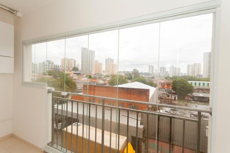 Varanda da Sala de apartamento para alugar com 2 quartos, 48m² em Jardim Santo Antoninho, São Paulo
