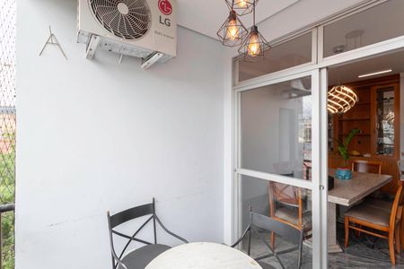 Varanda  de apartamento à venda com 3 quartos, 122m² em Castelo, Belo Horizonte