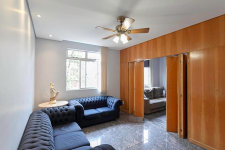 Sala 1 de apartamento à venda com 3 quartos, 122m² em Castelo, Belo Horizonte