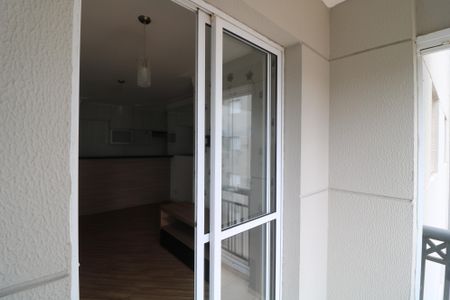 Varanda da Sala de apartamento para alugar com 2 quartos, 52m² em Vila Bela, São Paulo