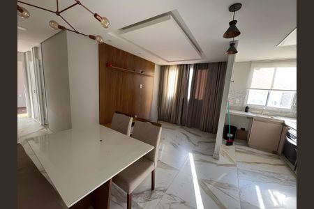 Sala de apartamento à venda com 2 quartos, 47m² em Jk, Contagem