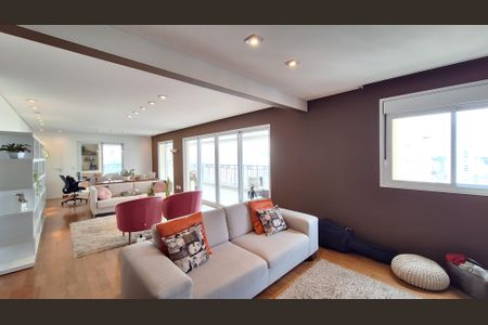 Sala de apartamento para alugar com 3 quartos, 223m² em Vila Romana, São Paulo