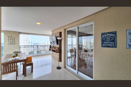 Varanda da Sala de apartamento para alugar com 3 quartos, 223m² em Vila Romana, São Paulo