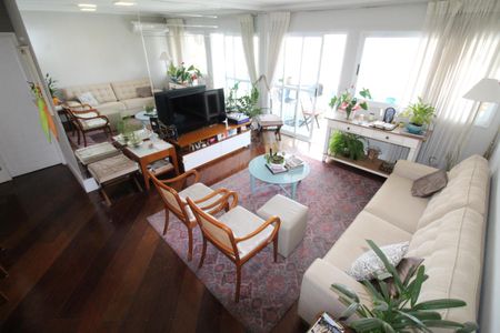 Sala de apartamento para alugar com 4 quartos, 128m² em Parque Residencial Aquarius, São José dos Campos