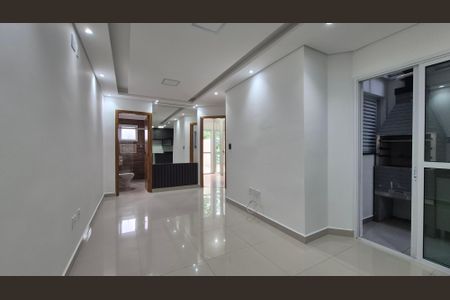 Sala de apartamento à venda com 2 quartos, 58m² em Parque Erasmo Assunção, Santo André