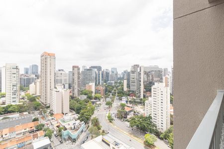 Studio para alugar com 25m², 1 quarto e sem vagaVaranda