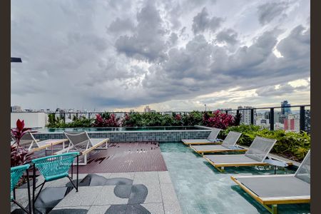 Studio à venda com 20m², 1 quarto e sem vagaÁrea comum - Piscina