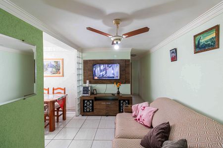 Sala de apartamento à venda com 2 quartos, 77m² em Cidade Antônio Estêvão de Carvalho, São Paulo