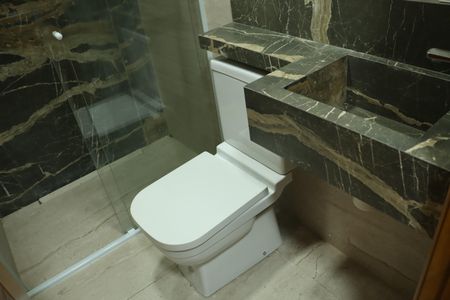 Casa de condomínio para alugar com 139m², 3 quartos e 2 vagasBanheiro