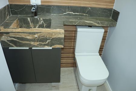 Casa de condomínio para alugar com 139m², 3 quartos e 2 vagasLavabo