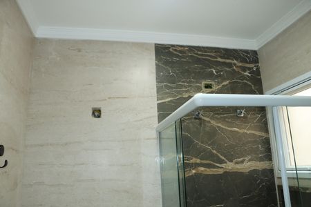 Casa de condomínio para alugar com 139m², 3 quartos e 2 vagasBanheiro da Suíte