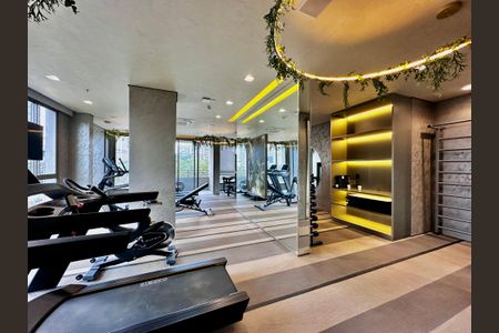 Apartamento para alugar com 33m², 1 quarto e sem vaga Apartamento para alugar com 33m², 1 quarto e sem vagaAcademia