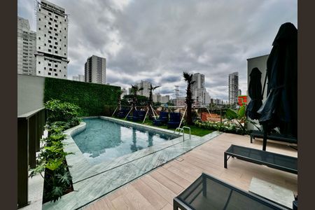 Apartamento para alugar com 33m², 1 quarto e sem vaga Apartamento para alugar com 33m², 1 quarto e sem vagaPiscina