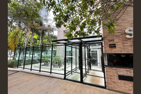 Apartamento para alugar com 45m², 1 quarto e 1 vaga Apartamento para alugar com 45m², 1 quarto e 1 vagaFachada