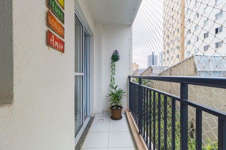 Varanda de kitnet/studio à venda com 1 quarto, 28m² em Brás, São Paulo