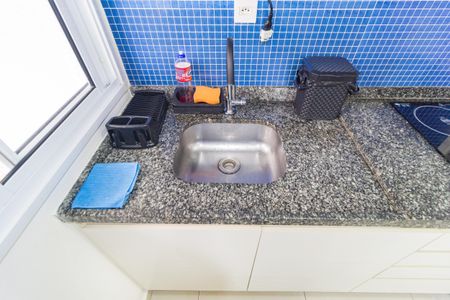 Studio à venda com 28m², 1 quarto e sem vaga Studio à venda com 28m², 1 quarto e sem vagaDetalhe - Cozinha