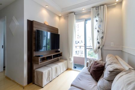 Sala de Estar de apartamento à venda com 2 quartos, 49m² em Vila Nova Cachoeirinha, São Paulo