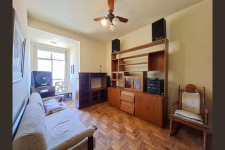 Sala de apartamento à venda com 1 quarto, 47m² em Laranjeiras, Rio de Janeiro
