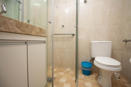 Banheiro da Suíte de apartamento para alugar com 1 quarto, 50m² em Asa Sul, Brasília