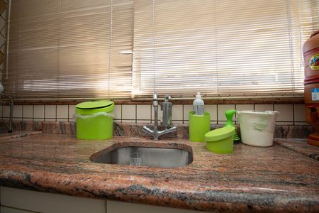 Cozinha de apartamento à venda com 1 quarto, 50m² em Asa Sul, Brasília