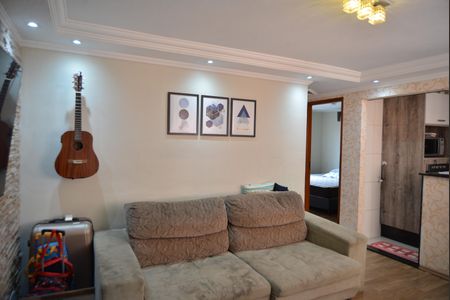 Sala de apartamento para alugar com 2 quartos, 56m² em Vila Camilópolis, Santo André