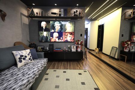 Sala de apartamento à venda com 2 quartos, 49m² em Vila Leopoldina, Santo André