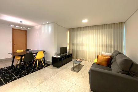 Sala de apartamento à venda com 3 quartos, 90m² em Cruzeiro, Belo Horizonte
