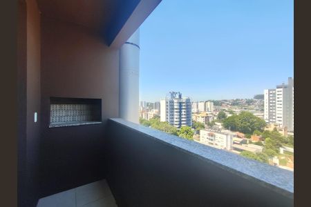Varanda da Sala de apartamento para alugar com 1 quarto, 48m² em Rio Branco, Novo Hamburgo