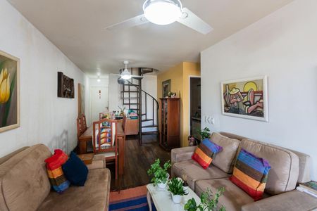 Sala de apartamento à venda com 3 quartos, 210m² em Grajaú, Rio de Janeiro