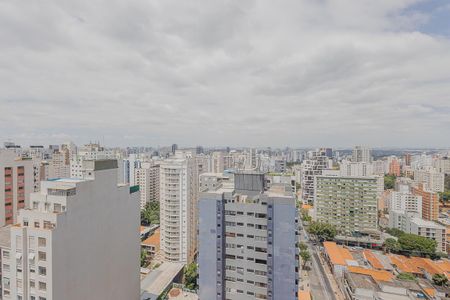 Vista da Varanda de kitnet/studio à venda com 1 quarto, 27m² em Pinheiros, São Paulo