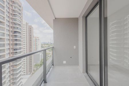 Varanda de kitnet/studio à venda com 1 quarto, 27m² em Pinheiros, São Paulo